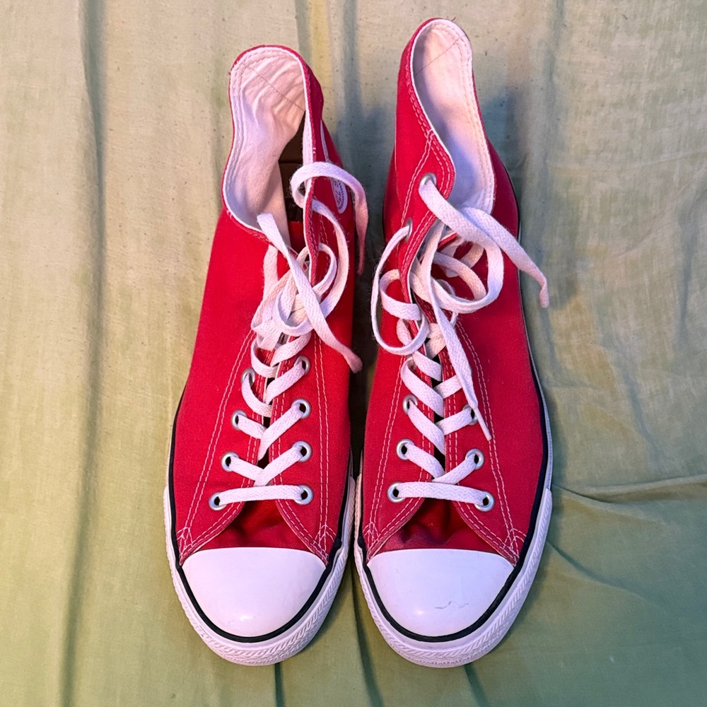 Converse - 2000s Red High Tops